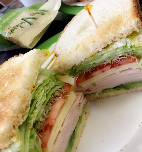 Order Chunky Turkey Sandwich food online from Tomato Patch store, Woodland Hills on bringmethat.com