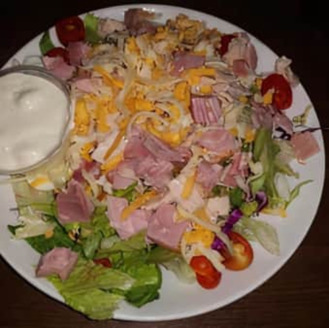 Order Chef's Salad food online from The Garret of Campbell store, campbell on bringmethat.com