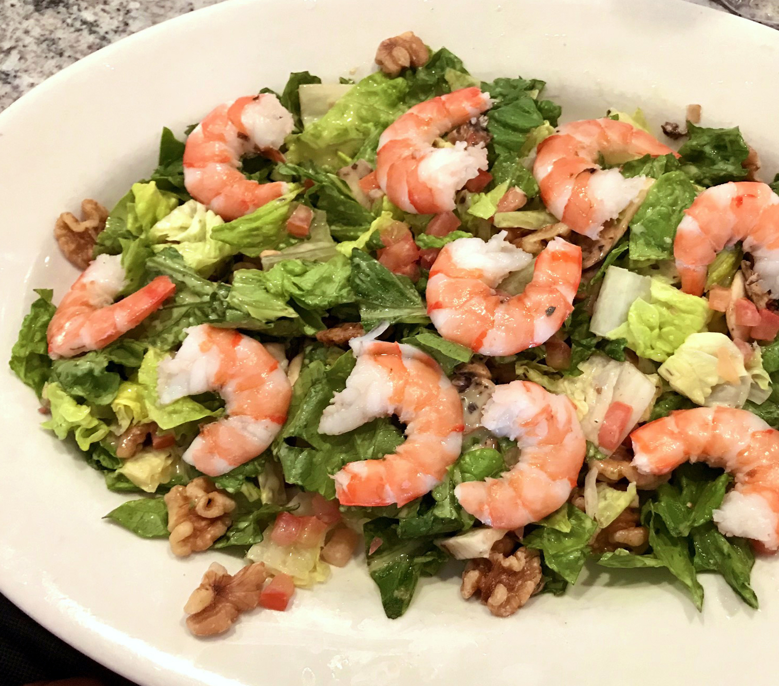 Order Shrimp Salad "Cleo" food online from Pinocchio In The Desert store, Palm Springs on bringmethat.com