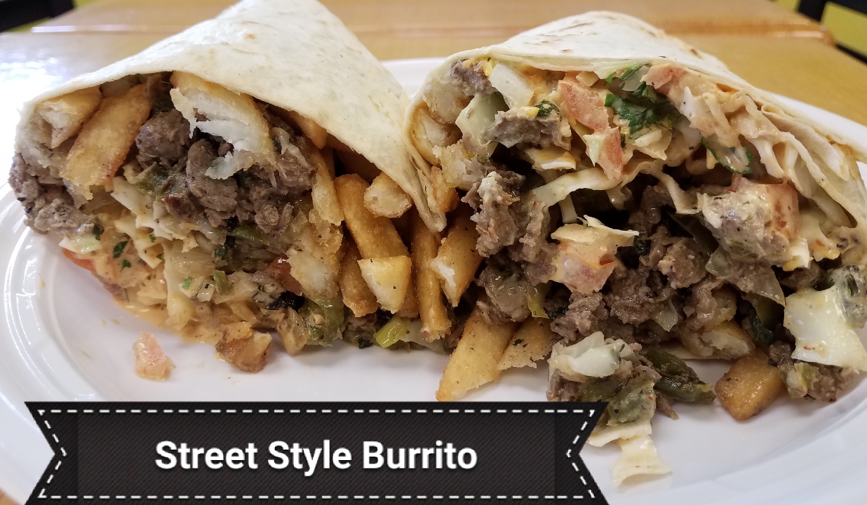 Order Street Style Burritos food online from Tacorito store, Robbinsville on bringmethat.com