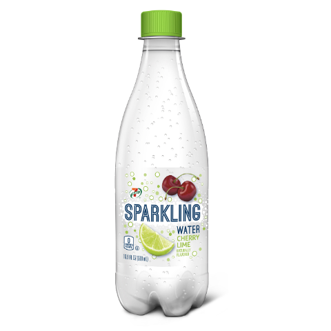 Order 7-Select Sparkling Cherry Lime Water 16.9oz food online from 7-Eleven store, Jourdanton on bringmethat.com