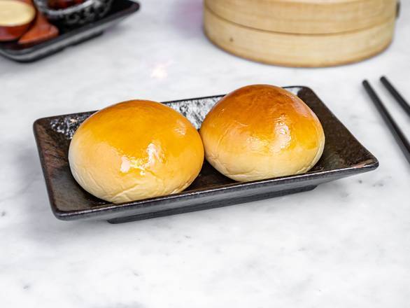 Order Baked BBQ Pork (Cha Siu) Bun food online from The Iron-Teapot store, Los Angeles on bringmethat.com