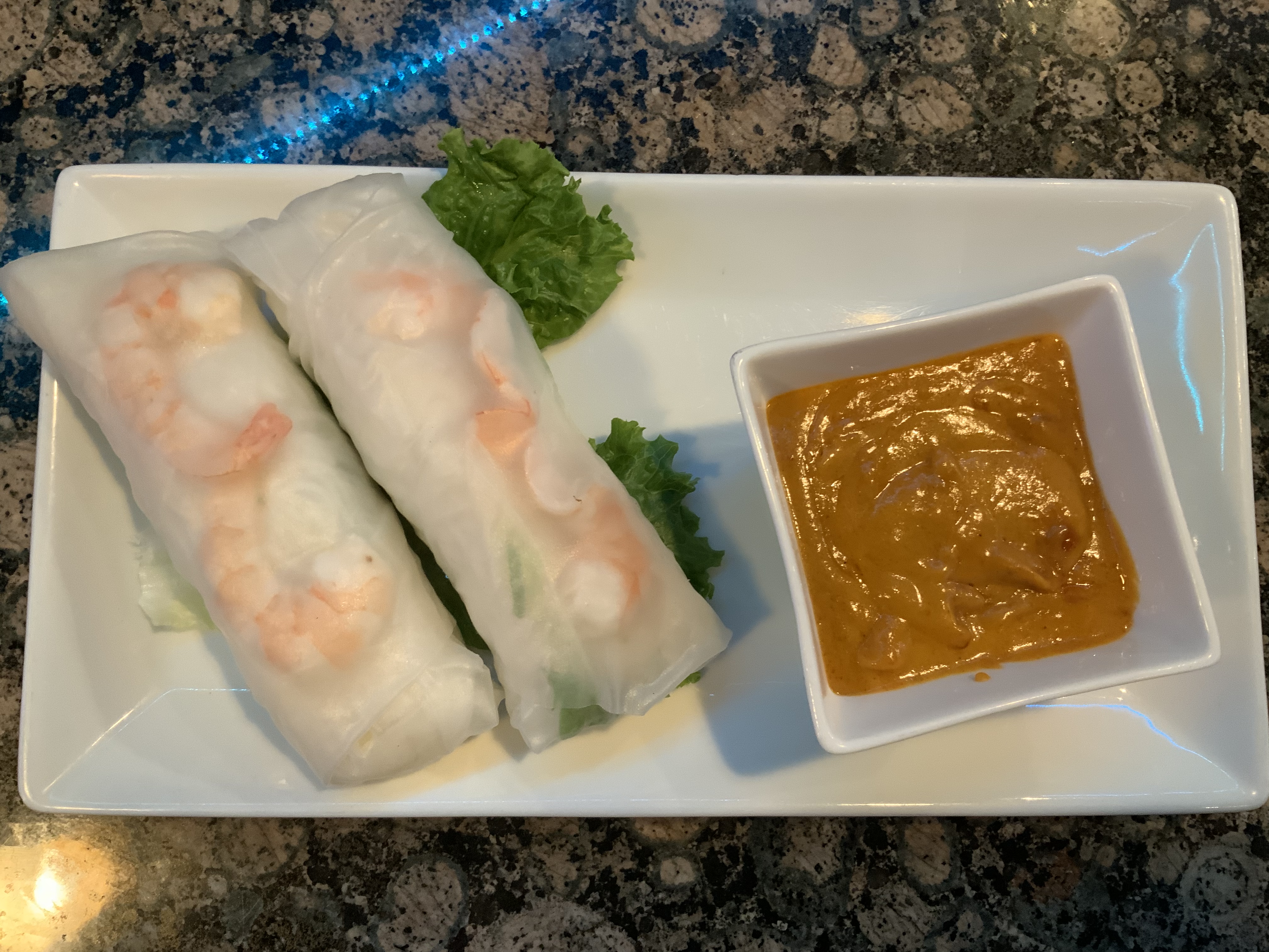 Order 2 Thai Spring Rolls food online from Moongate Asian Grill store, Denver on bringmethat.com