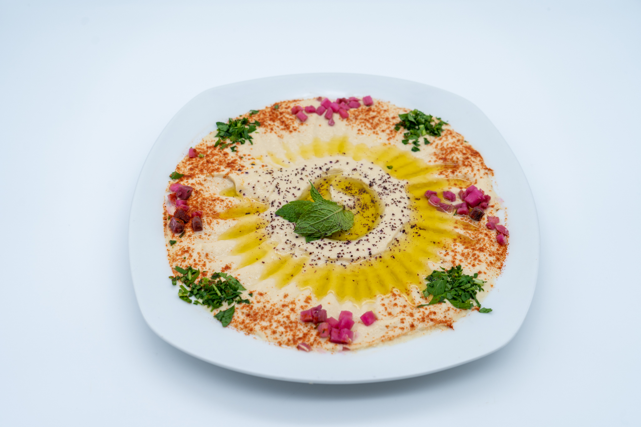 Order Hummus food online from Sallora & Sam Bakery Grill And Catering store, Bridgeview on bringmethat.com