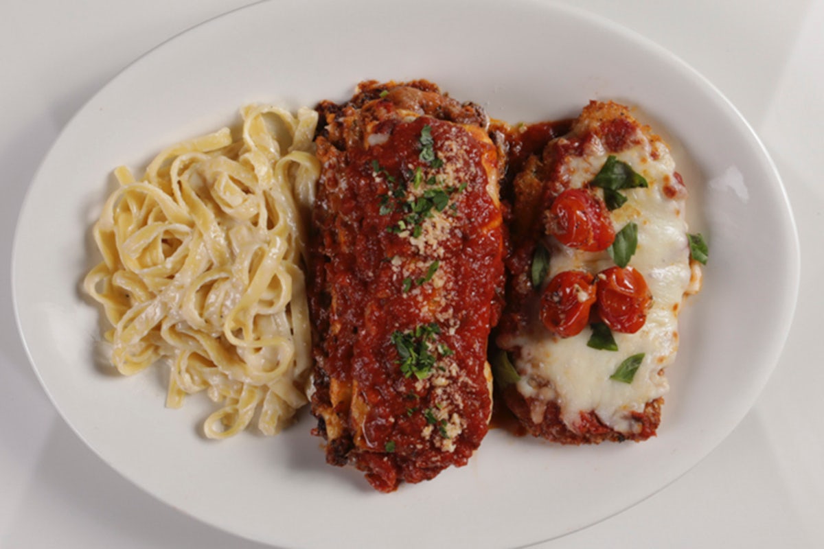 Order MAMA'S TRIO food online from Romanos Macaroni Grill store, Fort Worth on bringmethat.com