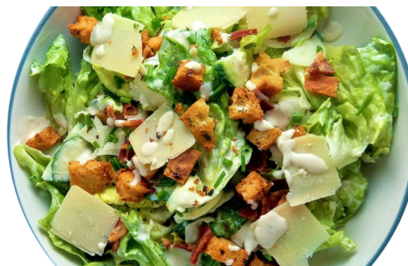 Order Caesar Salad food online from Solo Burgers&Wings store, Dallas on bringmethat.com