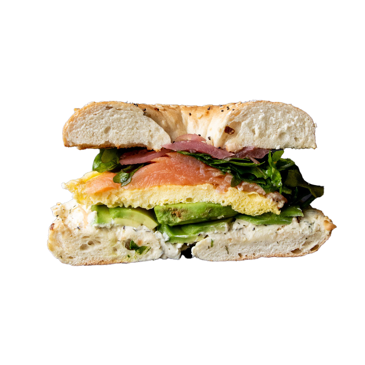 Order S2 Avocado, Lox & Greens food online from Town Center Cold Pressed store, Virginia Beach on bringmethat.com