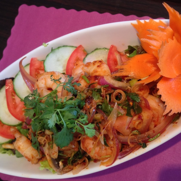 Order Pla Koong food online from Thai Fix store, Huntington Beach on bringmethat.com