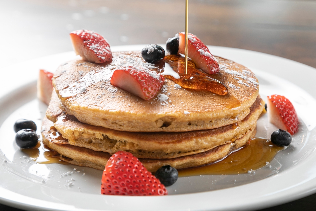 Order Pancakes food online from Busboys and Poets store, Washington on bringmethat.com
