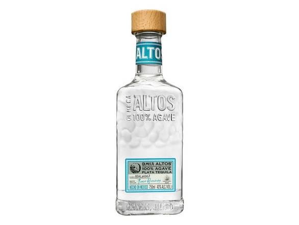 Order Altos Plata Tequila - 750ml Bottle food online from Josh Wines & Liquors Inc store, New York on bringmethat.com