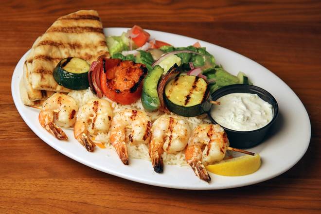 Order Shrimp Kabob food online from Cafesano store, Broad Run on bringmethat.com