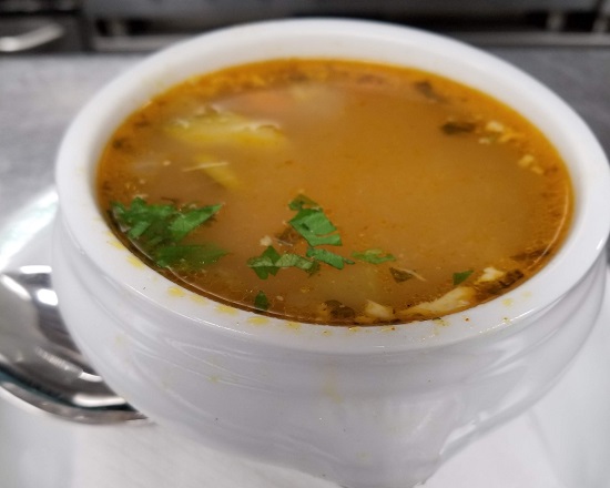 Order "Soupa Fakies" Lentil Soup food online from 'cesca store, New York on bringmethat.com