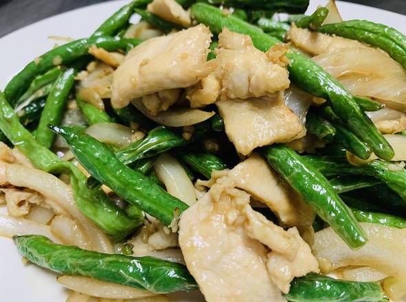 Order 四季豆鸡Chicken with String Bean food online from Chopsticks store, Kent on bringmethat.com