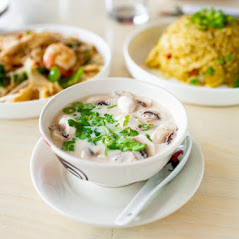 Order Coconut Soup food online from Somtum Modern Thai Cuisine store, West Roxbury on bringmethat.com