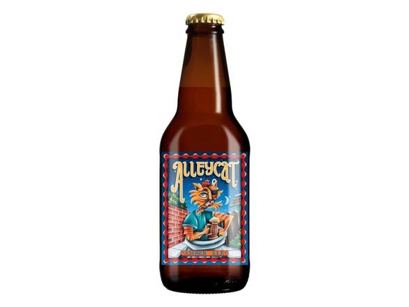 Order Lost Coast Alleycat Amber Ale - 6x 12oz Bottles food online from Shell Beach Liquor & Deli store, Pismo Beach on bringmethat.com