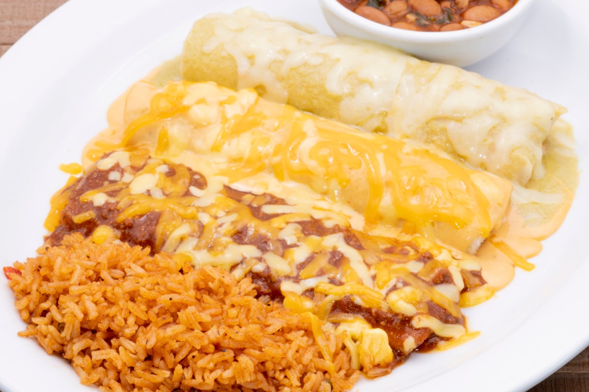 Order Combination Enchiladas food online from Uncle Julio's - Bethesda Row store, Bethesda on bringmethat.com