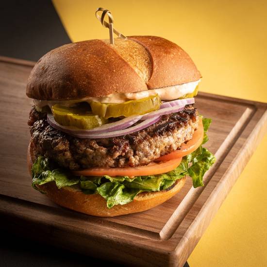 Order Basic Burger food online from Bun Burger Kitchen store, Lakewood on bringmethat.com