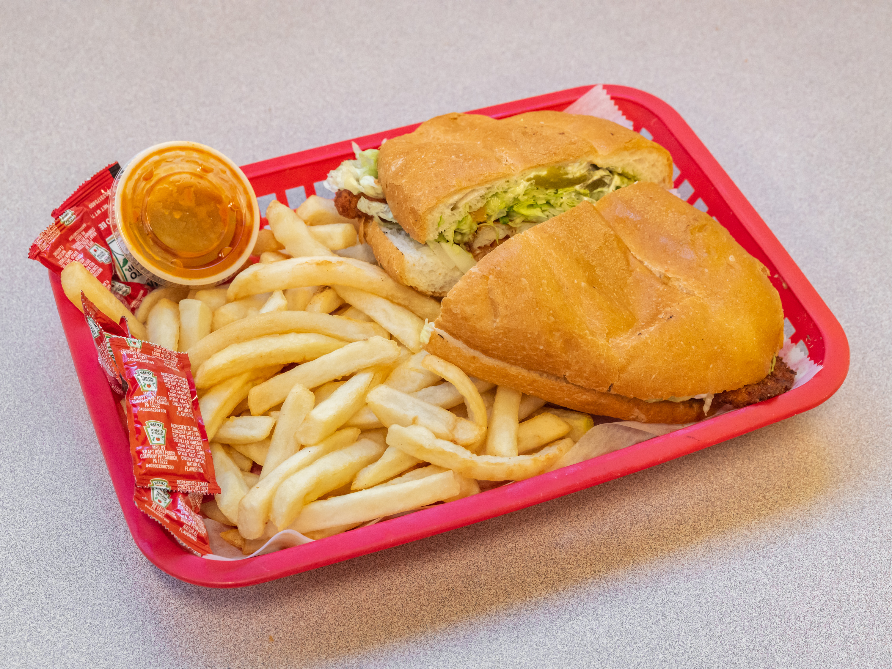 Order Torta Milanesa Chicken food online from Taco King - W Liberty St. store, Ann Arbor on bringmethat.com