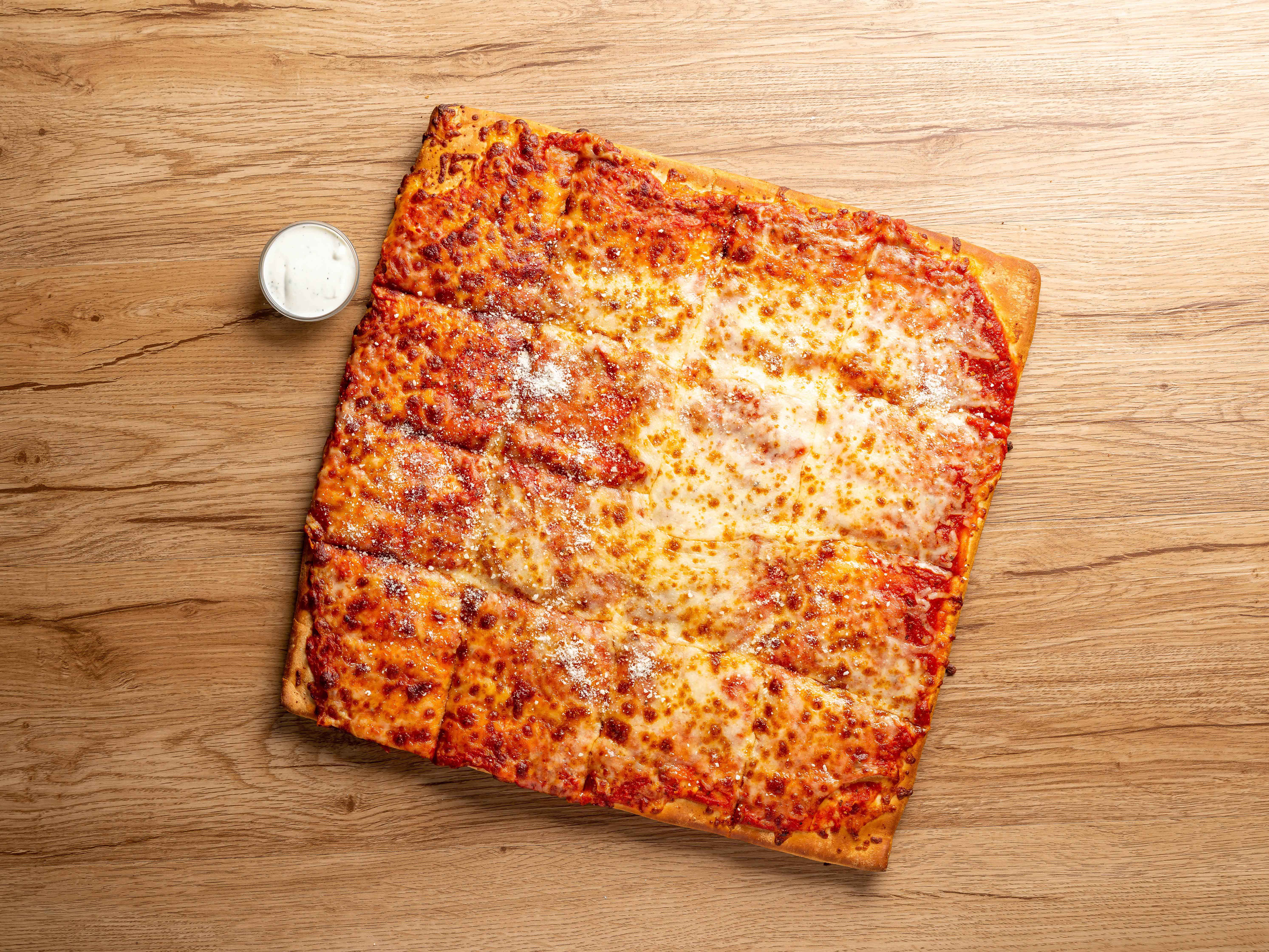 Order Sicilian Square 16" Cheese Pizza food online from Pizza Palazzo store, Pittsburgh on bringmethat.com