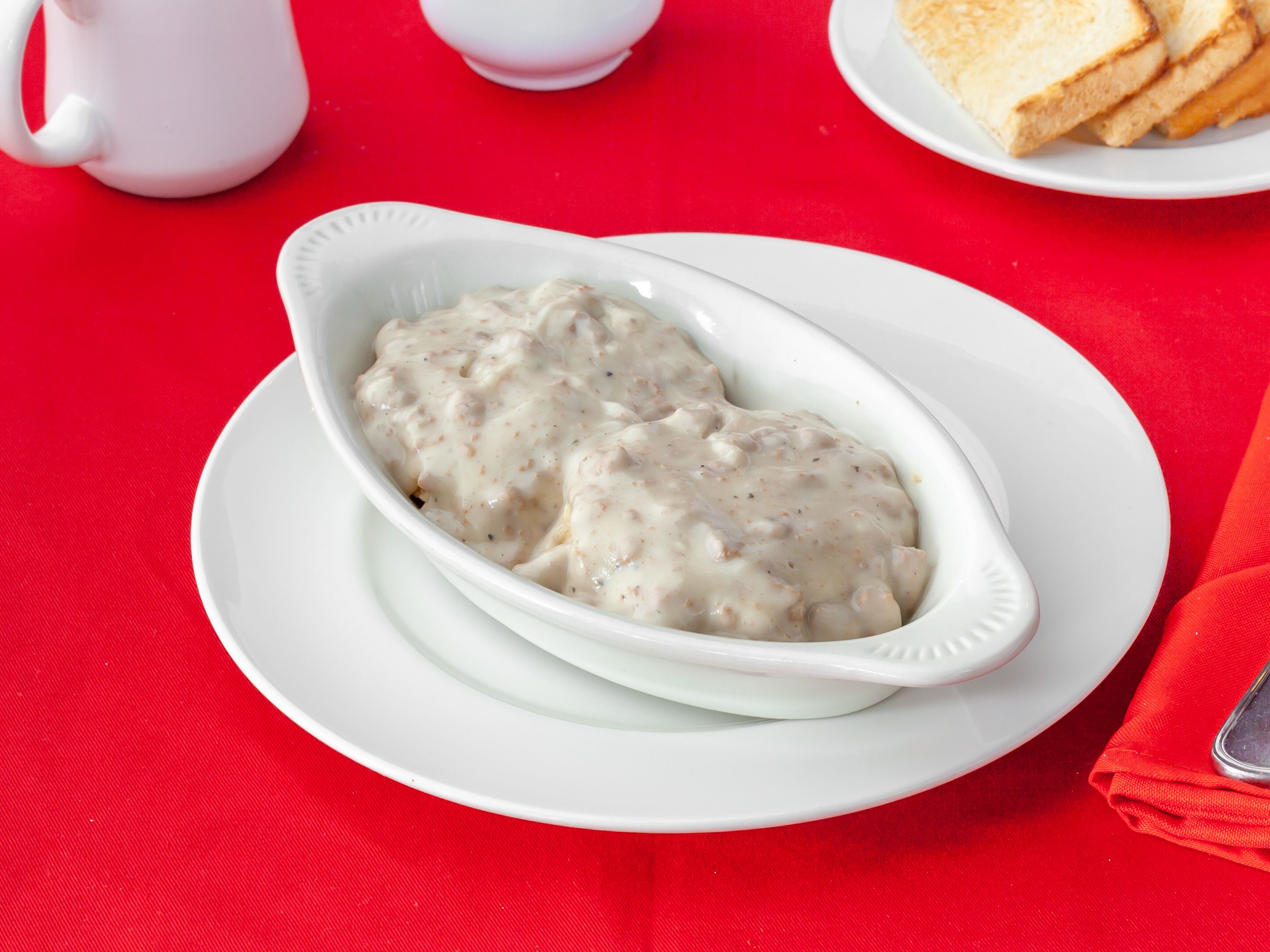 Order Biscuits and Gravy food online from Stacks store, Cicero on bringmethat.com