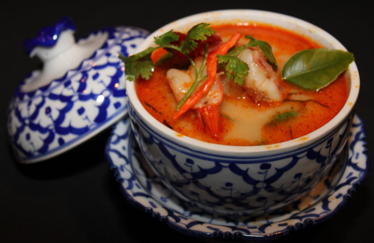 Order Tom Yum Koong Soup  food online from Bangkok House Authentic Thai Restaurant store, Eatontown on bringmethat.com