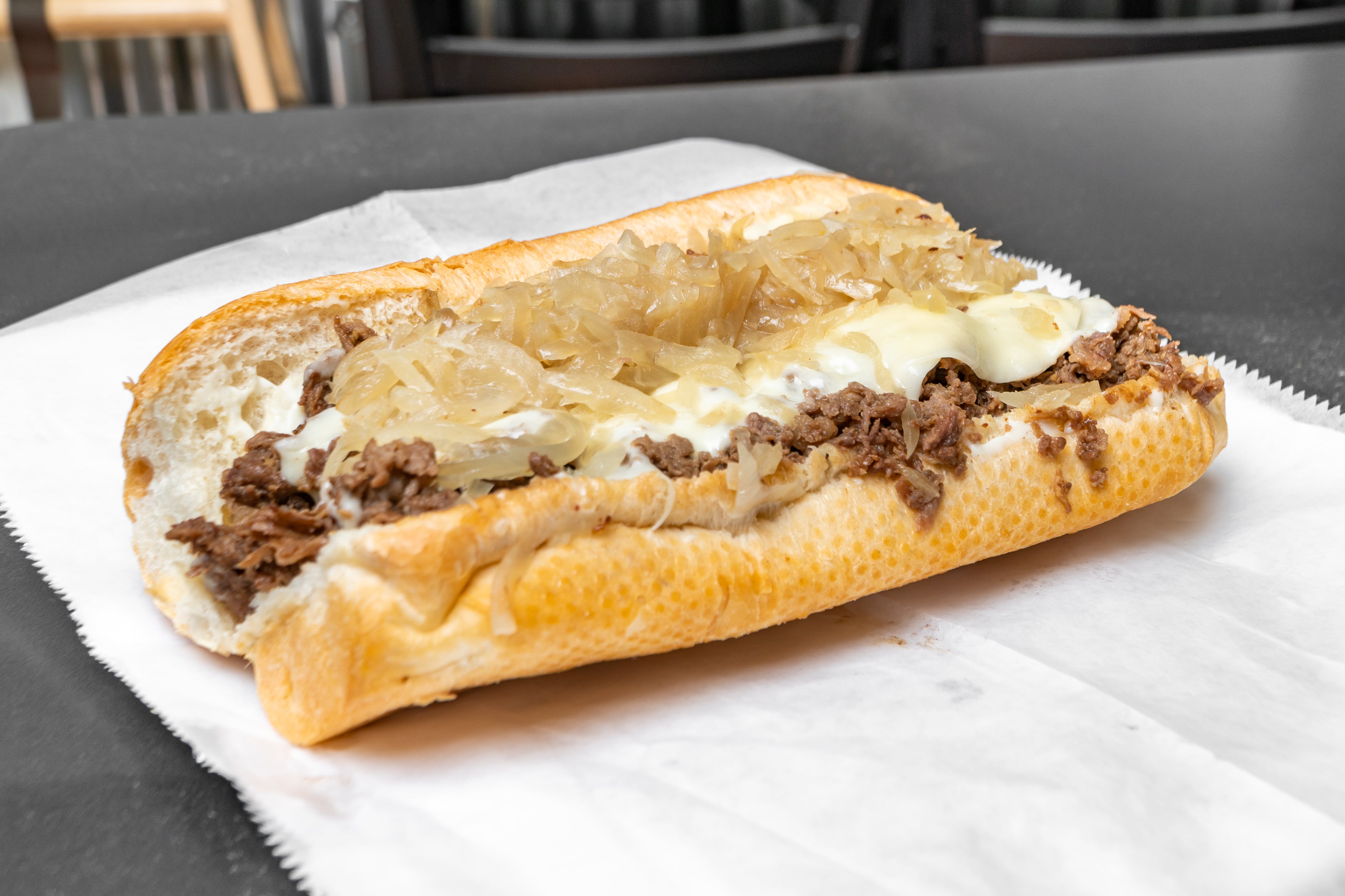 Order Roman Cheese Sub - Small 8" food online from Al's Steak House store, Alexandria on bringmethat.com