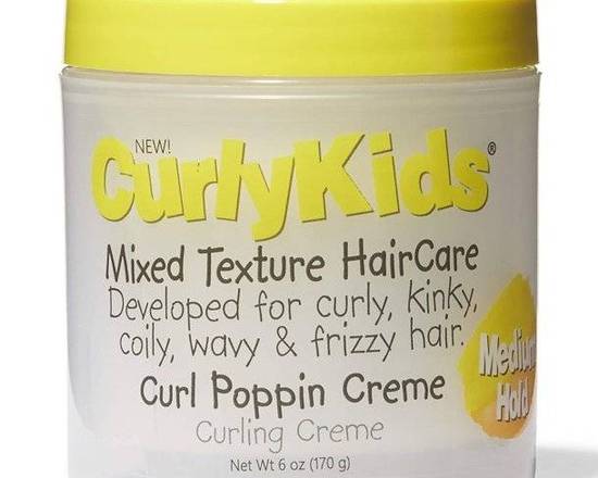 Order CurlyKids Curl Popping Creme (6 oz) food online from Temple Beauty Supply store, South Gate on bringmethat.com