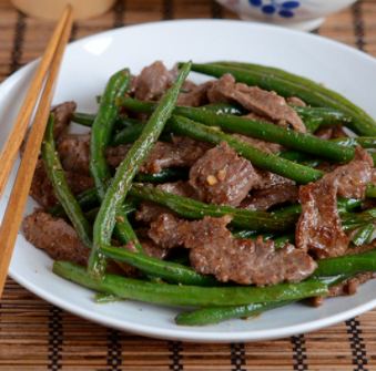 Order 43. Beef with String Beans food online from Great Wall Chinese Restaurant store, Doylestown on bringmethat.com