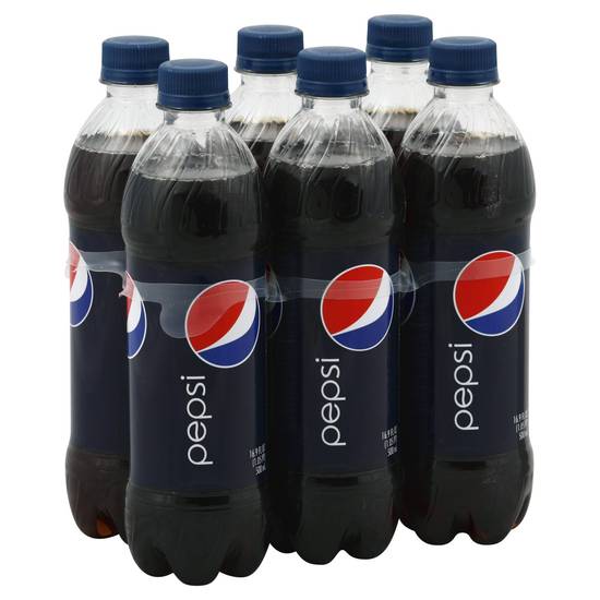 Order Pepsi Cola Soda Bottle (16 oz) food online from Rite Aid store, PITTSBURGH on bringmethat.com