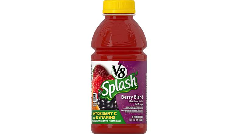 Order V8 Splash Berry Blend 16 fl oz food online from Valero Food Mart store, Murrayville on bringmethat.com