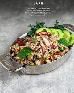 Order Larb Salad food online from Cha Yen Thai Cookery store, Watertown on bringmethat.com