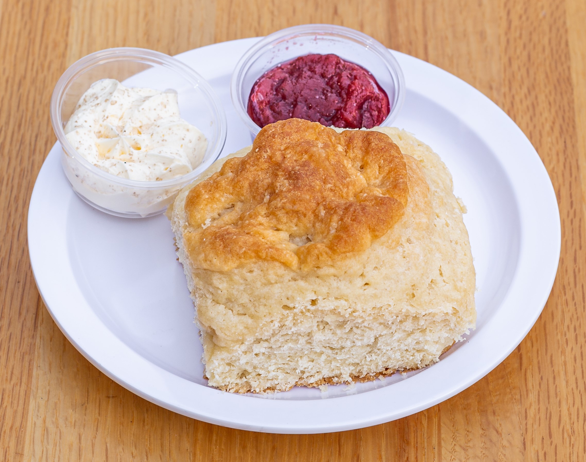 Order Buttermilk Biscuit food online from Courageous Bakery & Cafe store, Oak Park on bringmethat.com