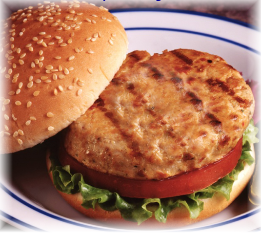 Order Low-Fat Salmon Burger food online from Neal Coffee Shop store, San Mateo on bringmethat.com