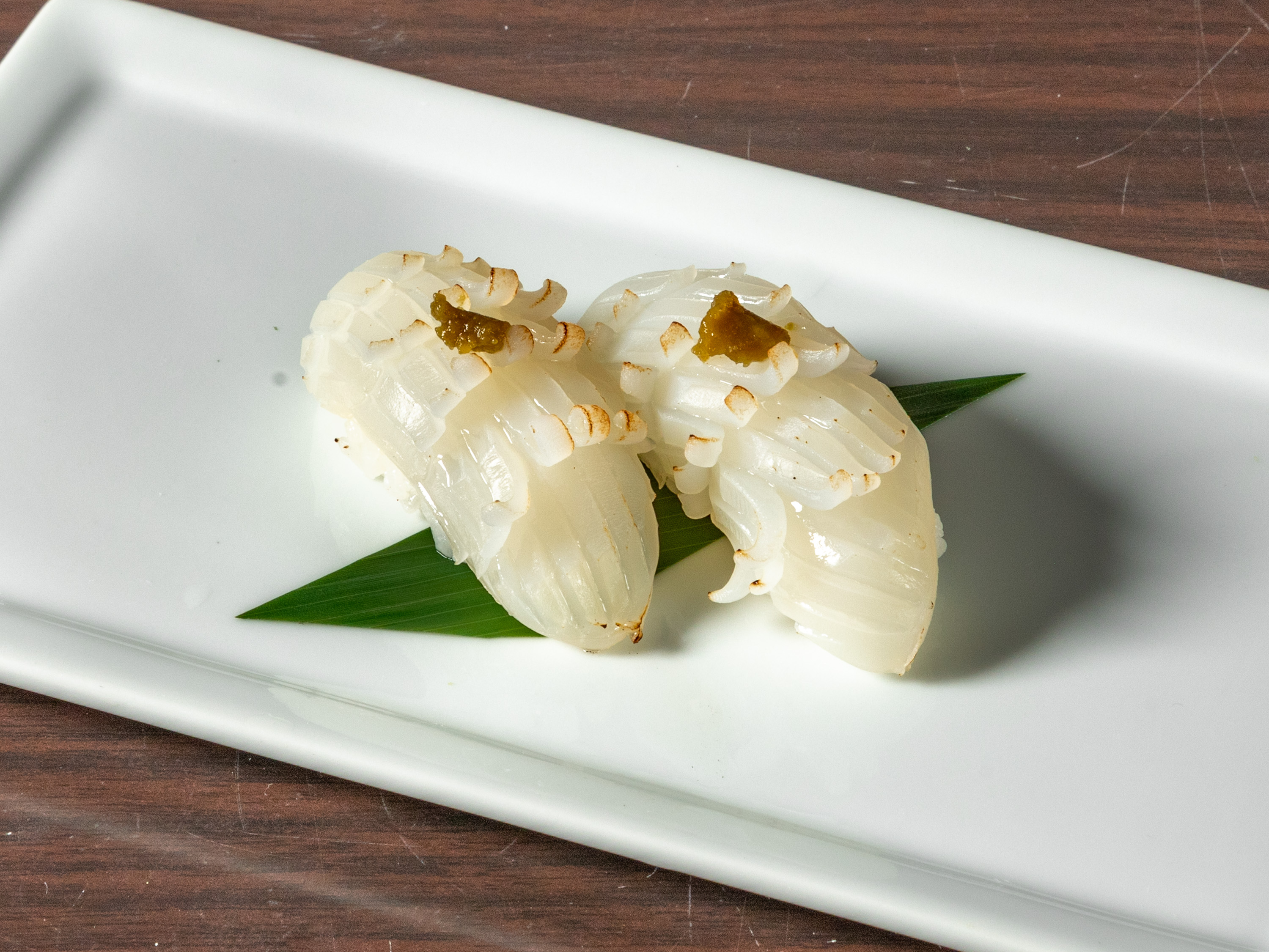 Order Squid (Ika) Sushi food online from Hotto Sushi store, Orange on bringmethat.com