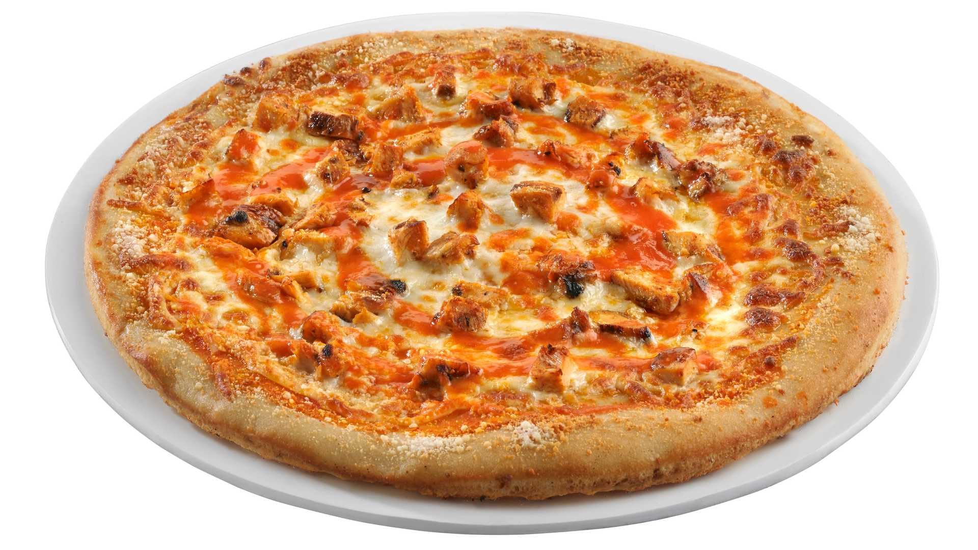 Order The Flying Buffalo™ Pizza - Individual 8" (6 Slices) food online from Boston Restaurant & Sports Bar store, Citrus Heights on bringmethat.com