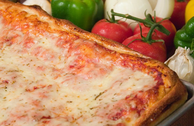 Order The Sicilian Pizza - 18" food online from NYPD Pizza store, Orlando on bringmethat.com