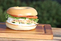 Order Turkey Sandwich food online from The Great American Bagel store, Orland Park on bringmethat.com