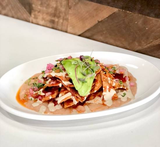Order Chilaquiles food online from Armonía Kitchen store, San Diego on bringmethat.com