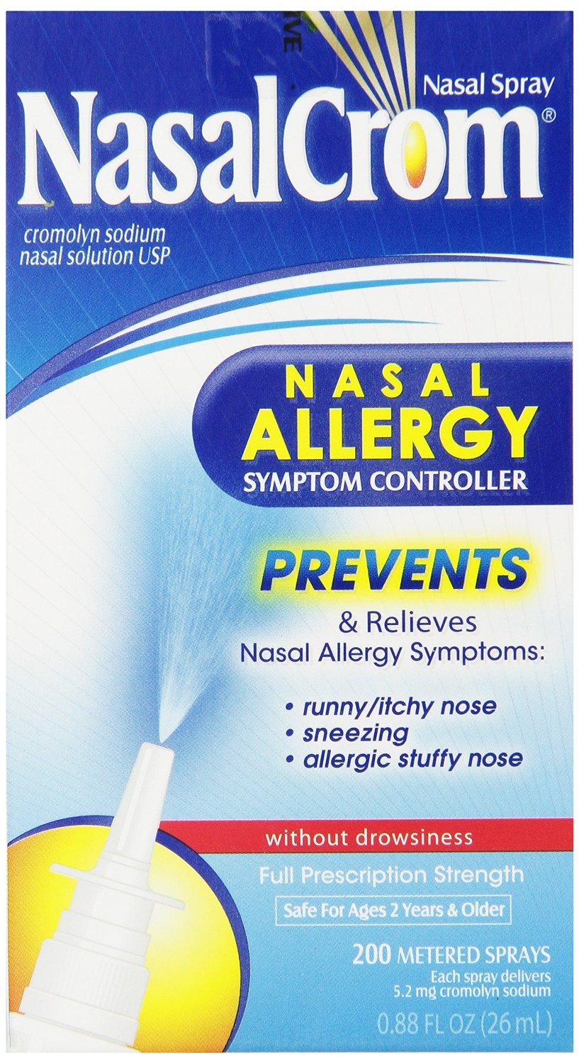 Order NasalCrom Nasal Allergy Symptom Controller Spray, Full Prescription Strength - 0.88 fl oz food online from Bartell store, Edmonds on bringmethat.com