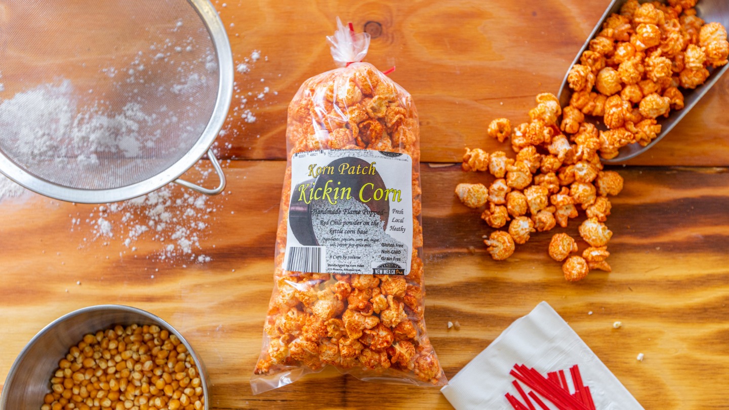 Order Kickin Popcorn food online from Korn Patch store, Albuquerque on bringmethat.com