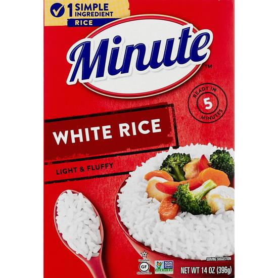 Order Minute Enriched Long Grain Instant White Rice food online from Cvs store, SUNNYVALE on bringmethat.com