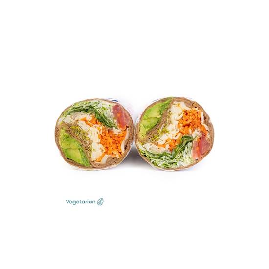 Order Veggie Wrap food online from Calif. Chicken Cafe store, Los Angeles on bringmethat.com