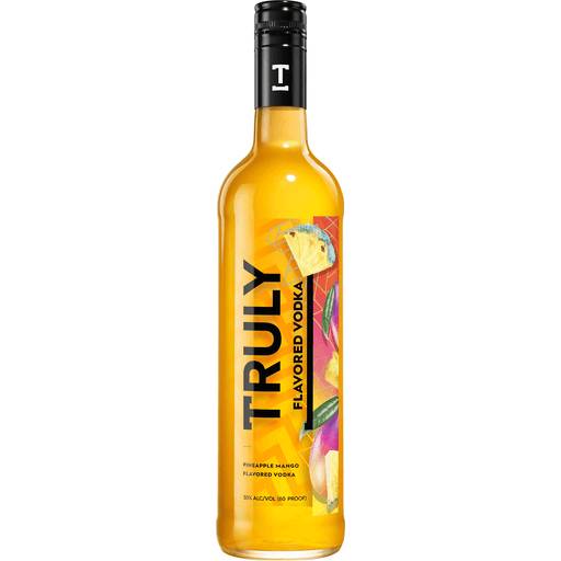 Order Truly Vodka Pineapple Mango  (750 ML) 140479 food online from BevMo! store, Paso Robles on bringmethat.com
