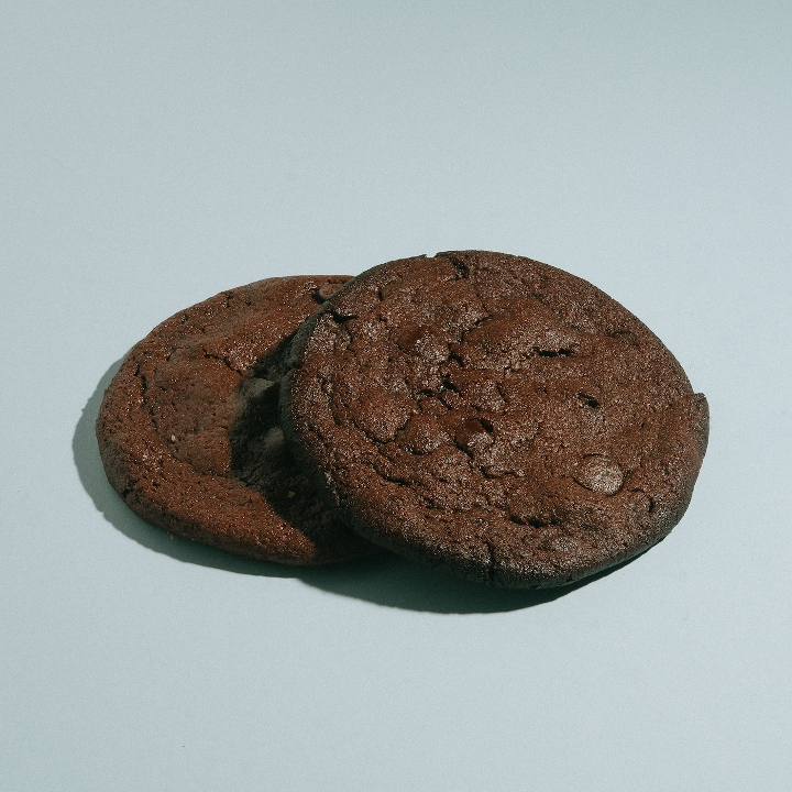 Order Vegan Double Chocolate Cookie food online from Freshly Baked store, San Francisco on bringmethat.com