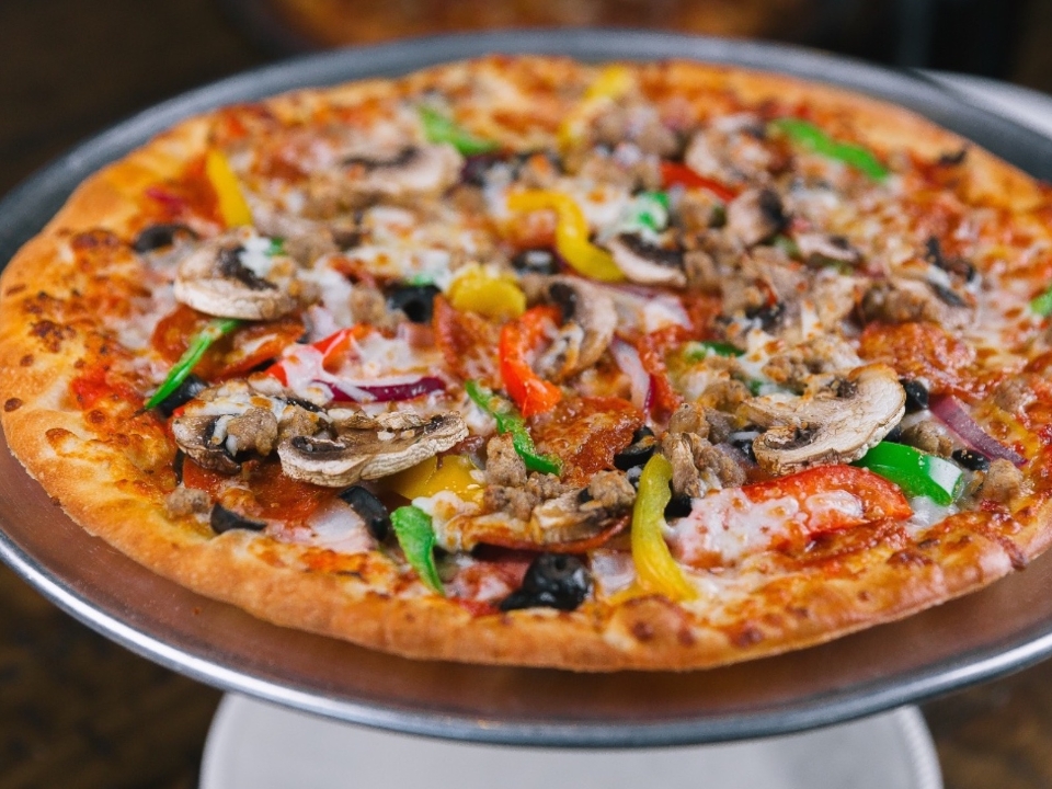 Order Small The King food online from Palio Pizza Cafe store, Allen on bringmethat.com