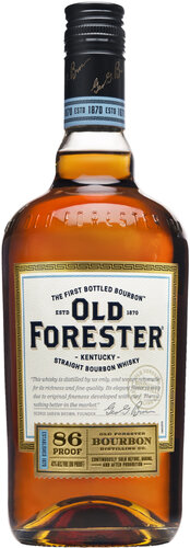 Order Old Forester 86 proof 750 ml food online from Bws Beverage 2 store, Chicago on bringmethat.com