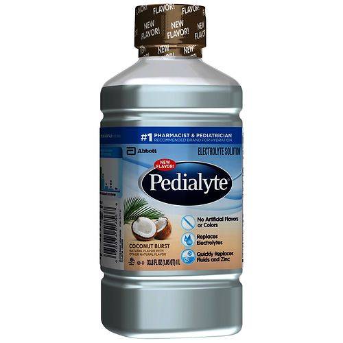 Order Pedialyte Electrolyte Solution - 33.8 fl oz food online from Walgreens store, Indio on bringmethat.com