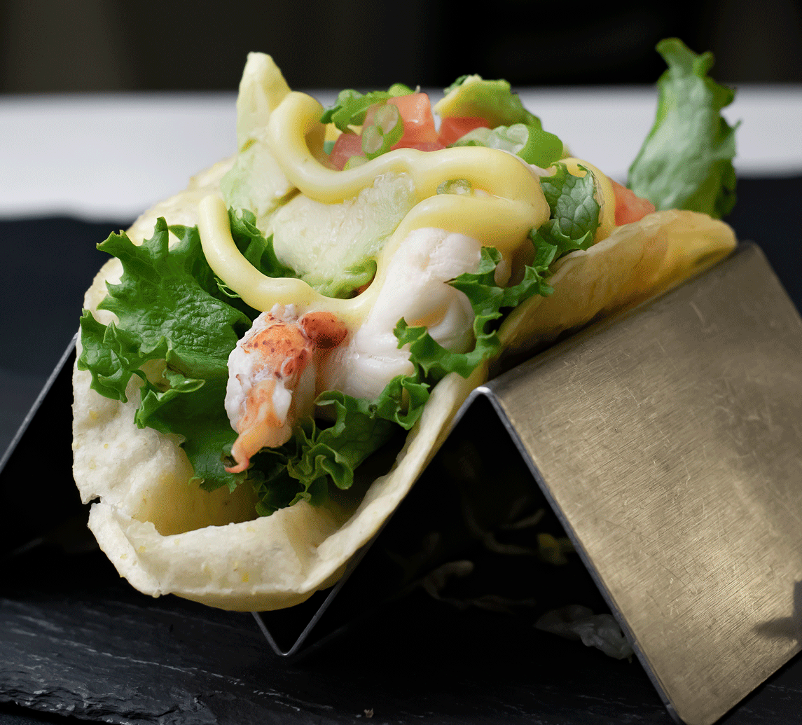 Order Lobster Tail Taco food online from Brass Buckle store, Conyngham on bringmethat.com
