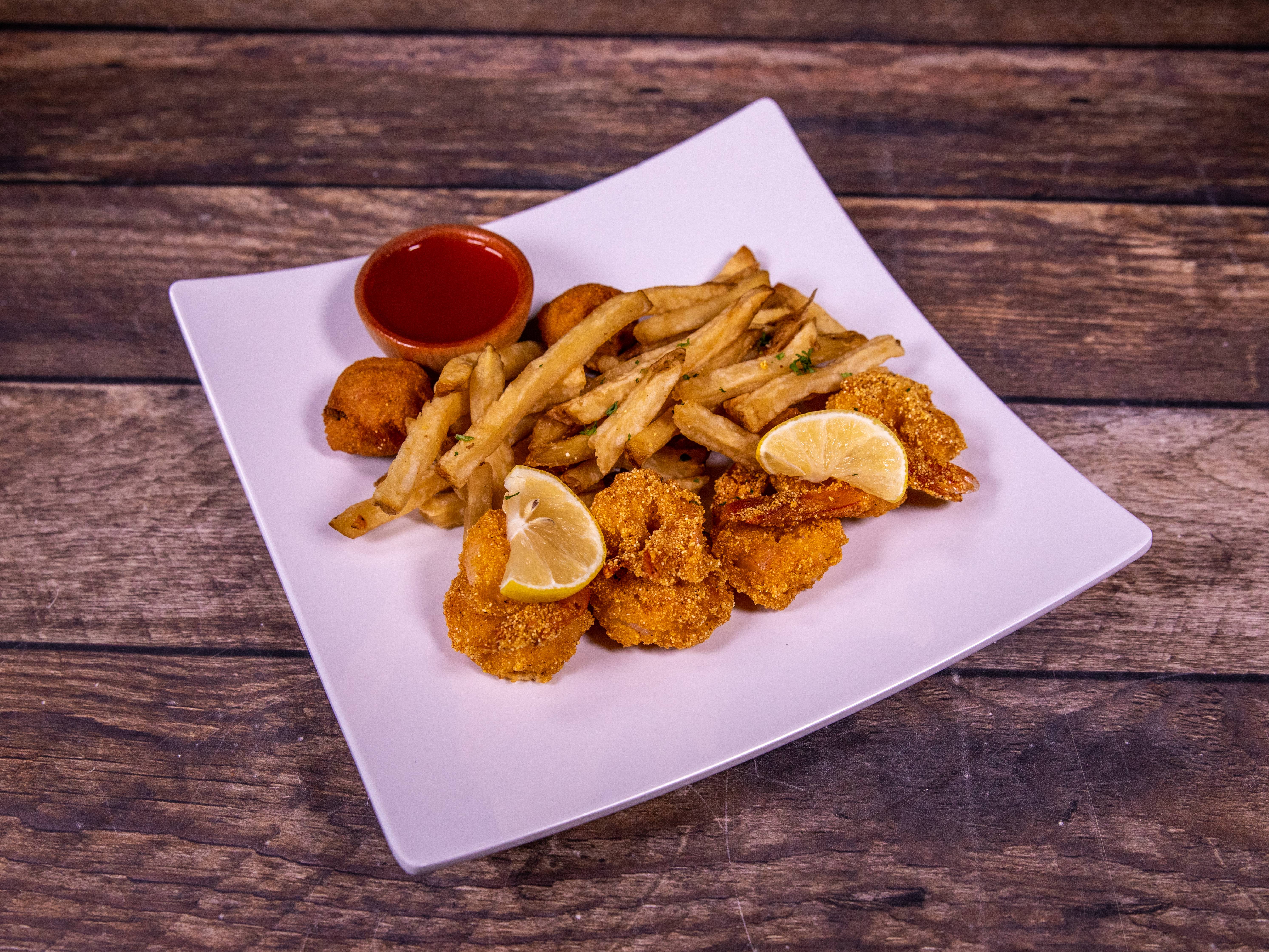 Order Fried Shrimp food online from Double T Bar & Grill store, Houston on bringmethat.com