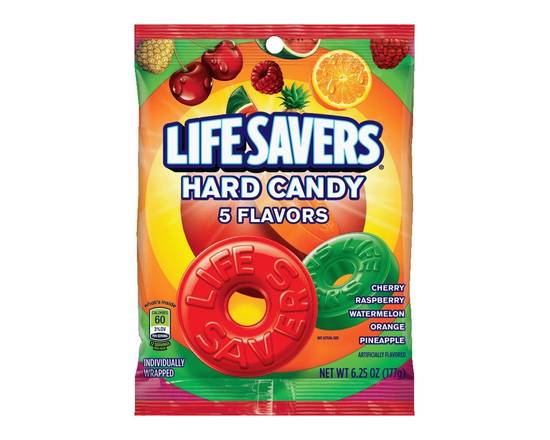Order Lifesaver 5 Flavor Bag 6.25oz food online from Chevron store, La Quinta on bringmethat.com